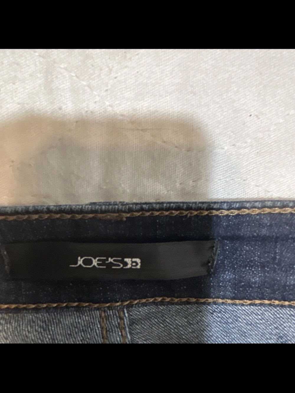 Joe's Jeans Dark Blue Boyfriend Cuffed Jeans - Picture 4 of 6